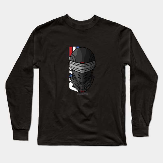 SNAKE EYES Long Sleeve T-Shirt by Doyle Designs